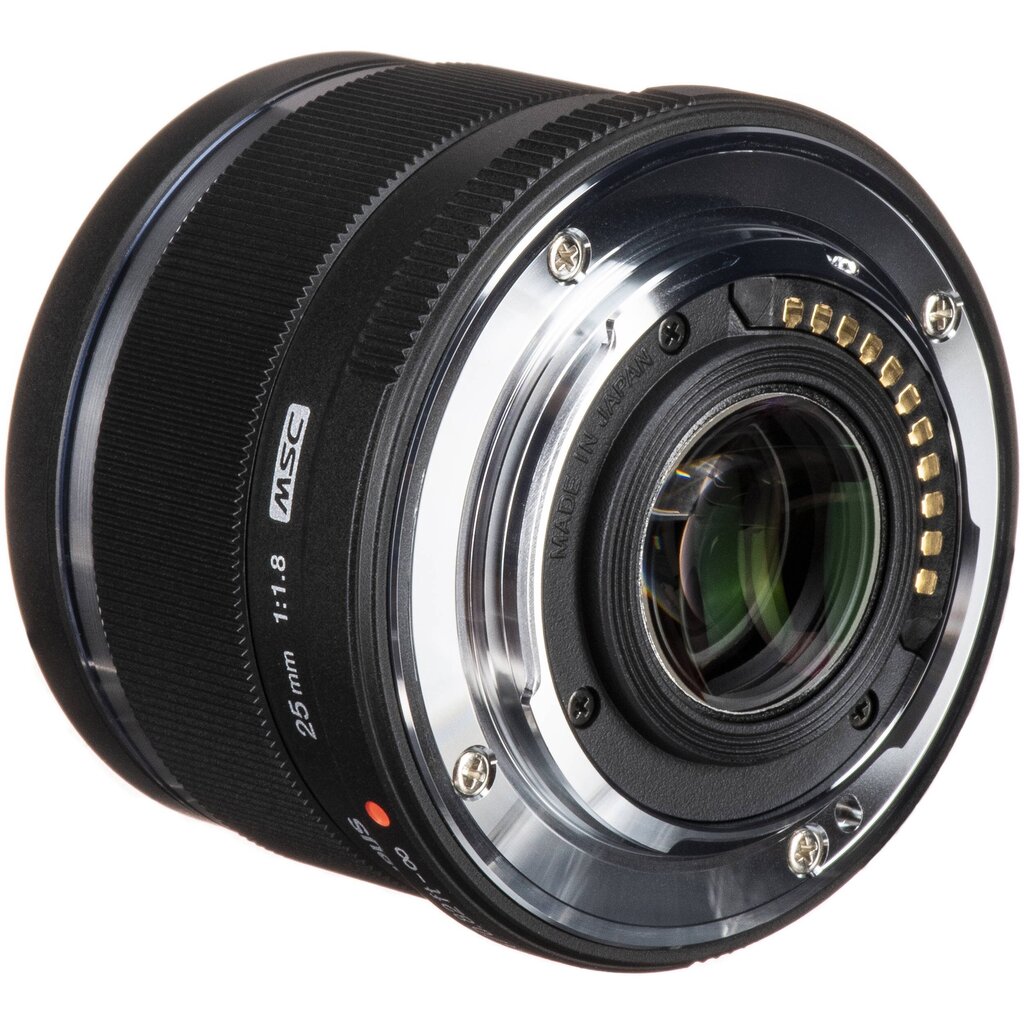 Olympus M.ZUIKO DIGITAL 25mm F1.8 (Black) цена и информация | Objektiivid | kaup24.ee