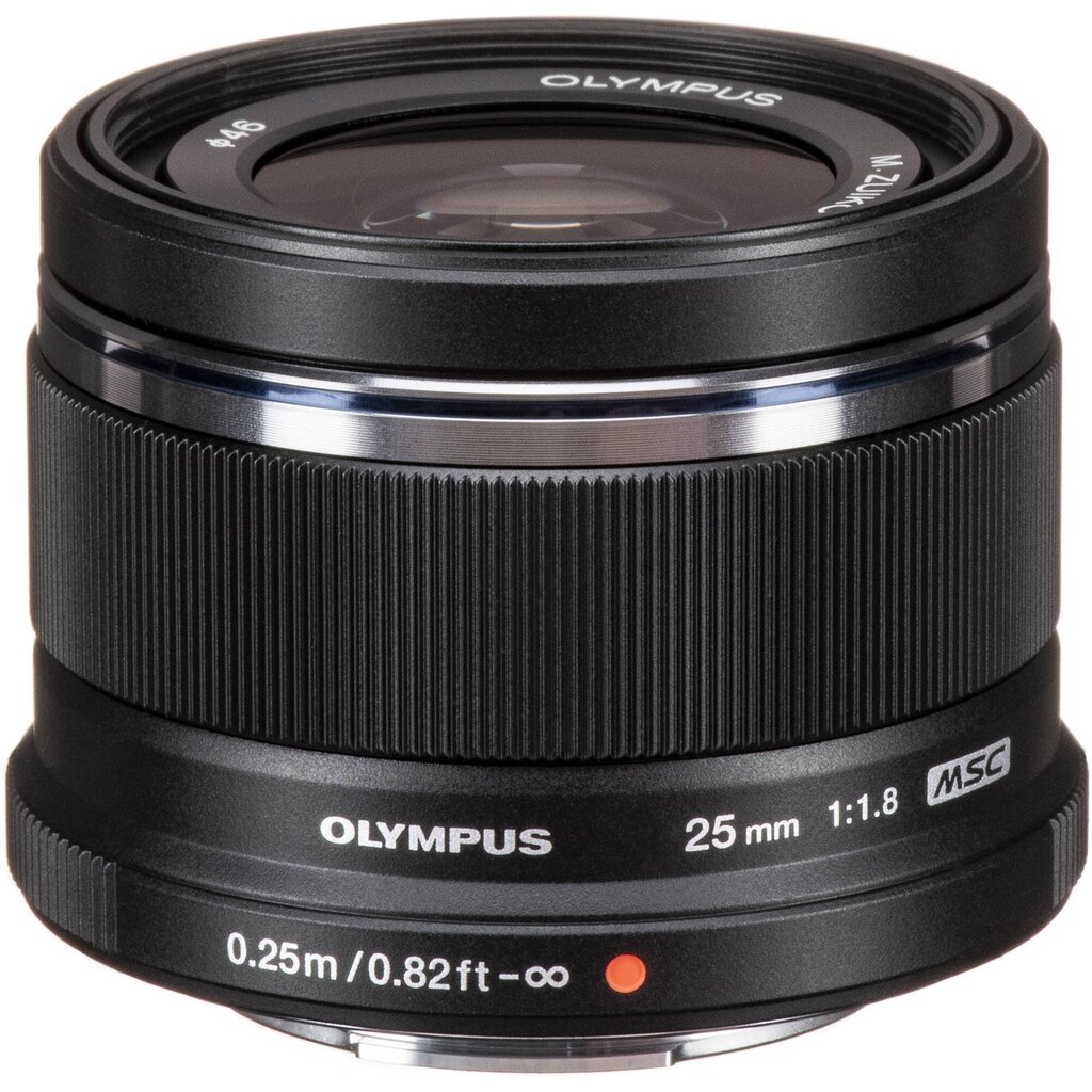 Olympus M.ZUIKO DIGITAL 25mm F1.8 (Black) цена и информация | Objektiivid | kaup24.ee