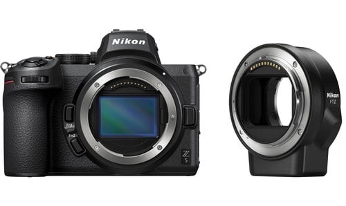 Nikon Z5 Body + FTZ Adapter hind ja info | Fotoaparaadid | kaup24.ee