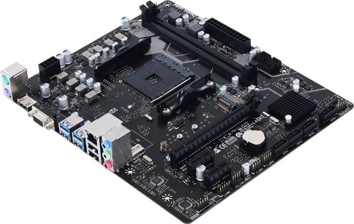 Põhiplaat|BIOSTAR|AMD B550|SAM4|MicroATX|Mälu DDR4|Mälupesad 2|2xPCI-Express 3.0 1x|1xPCI-Express 4.0 16x|1xM.2|1x15pin D-sub|1xHDMI|2xUSB 2.0|4xUSB 3 цена и информация | Emaplaadid | kaup24.ee