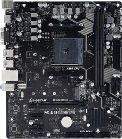 Põhiplaat|BIOSTAR|AMD B550|SAM4|MicroATX|Mälu DDR4|Mälupesad 2|2xPCI-Express 3.0 1x|1xPCI-Express 4.0 16x|1xM.2|1x15pin D-sub|1xHDMI|2xUSB 2.0|4xUSB 3 hind ja info | Emaplaadid | kaup24.ee