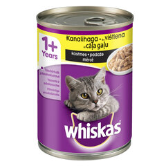 WHISKAS консервы для кошек с курицей в соусе, 400 г цена и информация | Кошачьи консервы | kaup24.ee