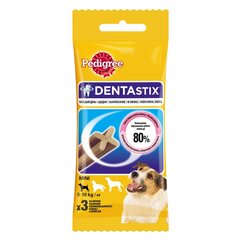 Pedigree DentaStix närimissuupiste väikestele koertele, 3 tk цена и информация | Лакомства для собак | kaup24.ee