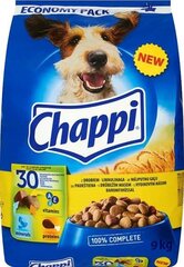 Chappi kuivtoit veiseliha, linnuliha ja köögiviljadega, 9 kg hind ja info | Chappi Lemmikloomatarbed | kaup24.ee