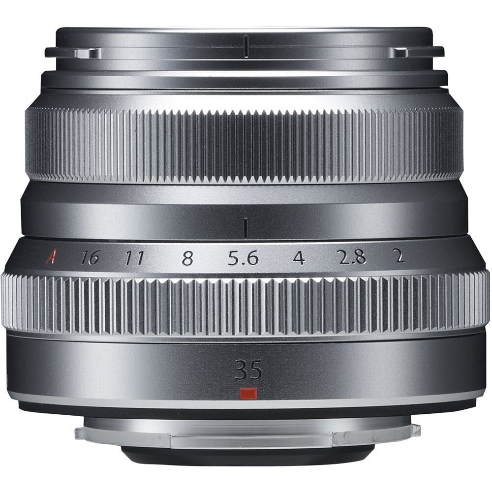 Fujinon XF 35mm f/2 R WR, silver hind ja info | Objektiivid | kaup24.ee