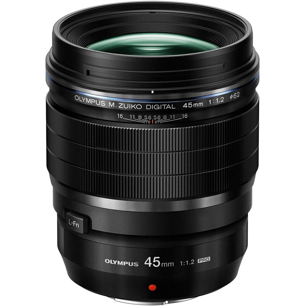 Olympus M.ZUIKO DIGITAL ED 45mm F1.2 PRO (Black) цена и информация | Objektiivid | kaup24.ee