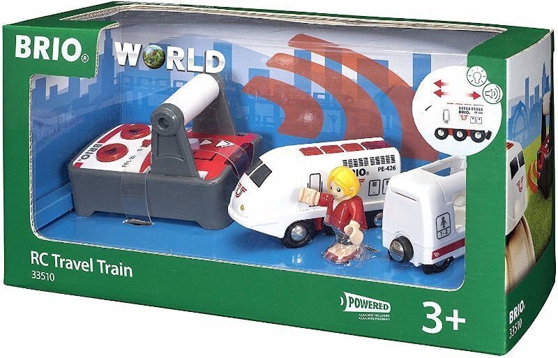 Raadio teel juhitav reisirong Brio Railway, 33510 цена и информация | Poiste mänguasjad | kaup24.ee