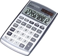 Калькулятор CITIZEN CPC-112WB цена и информация | Канцелярские товары | kaup24.ee