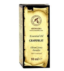 Grеibi eeterlik õli Aromatika, 10 ml цена и информация | Эфирные, косметические масла, гидролаты | kaup24.ee