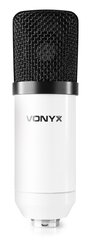 Студийный микрофонный Vonyx CMS300W USB, белый цена и информация | Микрофоны | kaup24.ee