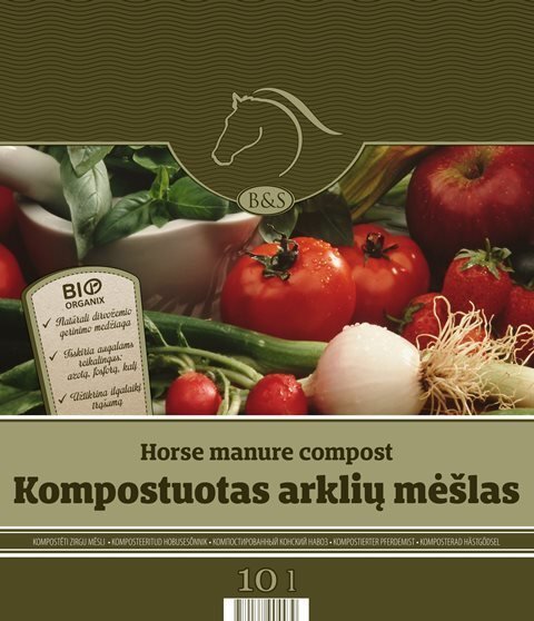 Komposteeritud hobusesõnnik цена и информация | Muld, turvas, kompost | kaup24.ee