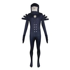 Halloweeni Skibidi WC Cosplay kombinesoon Naljakas Cosplay rollimängu kostüüm Unisex Cosplay jaoks Uus TV Man XL hind ja info | Karnevali kostüümid | kaup24.ee