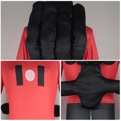 Halloweeni Skibidi WC Cosplay kombinesoon Naljakas cosplay rollimängu kostüüm Unisex Cosplay lumehelbe teleri mees XXXL hind ja info | Mänguasjad kassidele | kaup24.ee