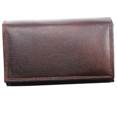 Rahakott GENUINE LEATHER 536BRN цена и информация | Женские кошельки, держатели для карточек | kaup24.ee