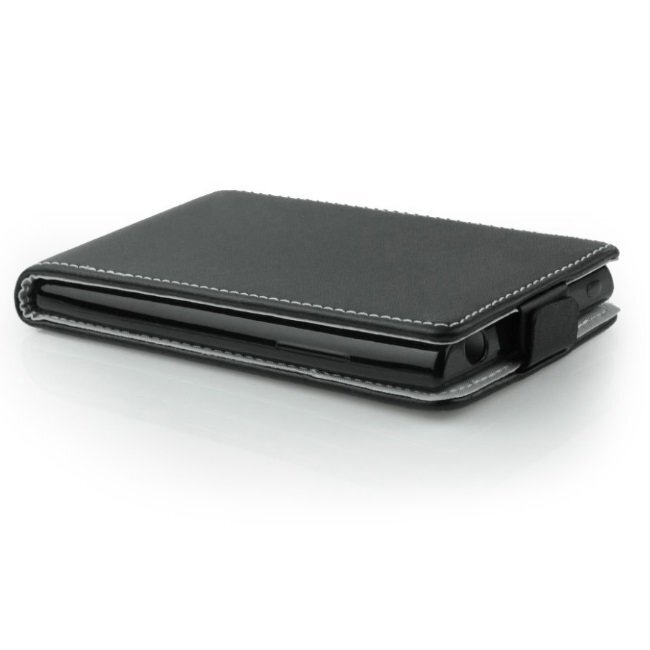 Forcell Flexi Slim Flip Microsoft Lumia 535 vertical case in silicone holder Black hind ja info | Telefoni kaaned, ümbrised | kaup24.ee