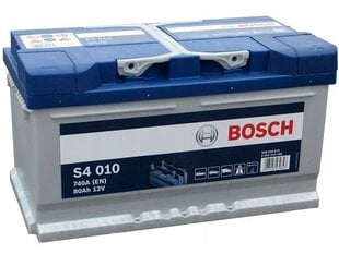 Aku Bosch 80Ah 740A S4010 hind ja info | Akud | kaup24.ee