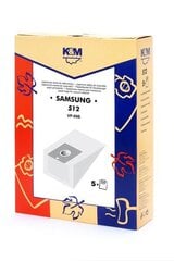 K&M S12, 5 tk. цена и информация | Аксессуары для пылесосов | kaup24.ee