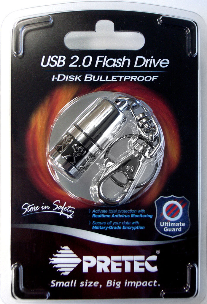 PRETEC i-Disk Bulletproof 32 GB USB 2.0 hind ja info | Mälupulgad | kaup24.ee