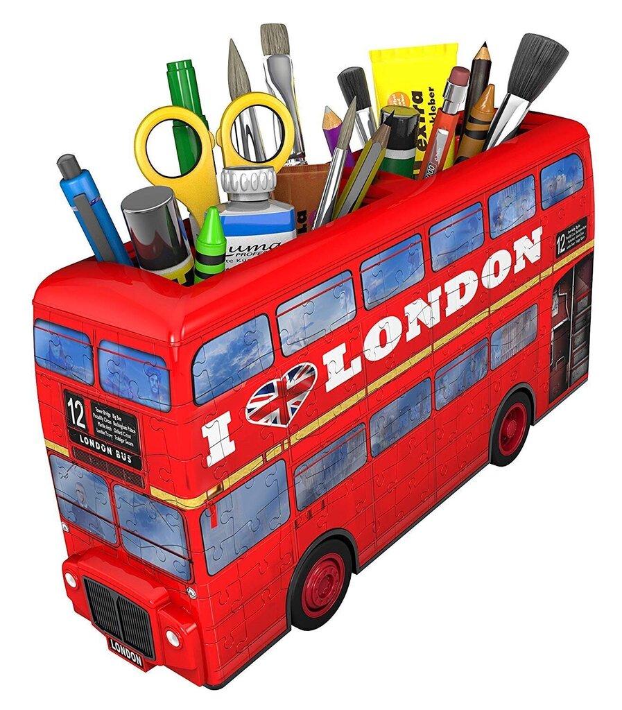 3D pusle Ravensburger London Bus 216 tk. hind ja info | Pusled | kaup24.ee