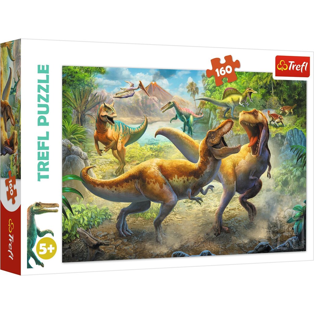 Pusle Trefl Fighting Tyrannosaurs, 160 tk. цена и информация | Pusled | kaup24.ee
