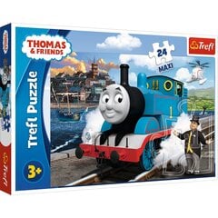Pusle Trefl Happy Thomas Day / Thomas And Friends Maxi, 24-osaline hind ja info | Pusled | kaup24.ee