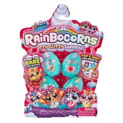 Набор фигурок Rainbocorns Itzy Glitzy Surprise 4-pack цена и информация | MUST Металлическая бутылочка с Ярким рисунком (без BPA) (500ml) для мальчиков от 3+ лет Серая с Машинкой | kaup24.ee