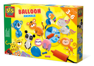 Креативный набор воздушных шаров - животных SES Creative цена и информация | Развивающие игрушки | kaup24.ee