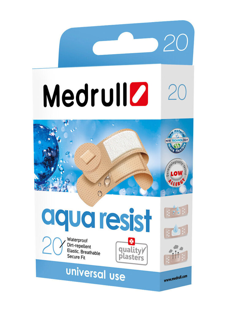 Plaaster Medrull Aqua Resist N20 hind ja info | Esmaabi | kaup24.ee