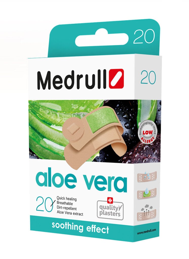 Plaaster Medrull Aloe Vera N20 цена и информация | Esmaabi | kaup24.ee