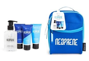 Kosmeetiline komplekt meestel IDC Institute Neoprene Blue 4 tk цена и информация | Шампуни | kaup24.ee