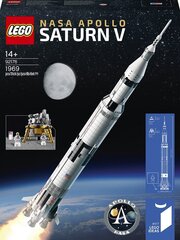 92176 LEGO® Ideas LEGO NASA Apollo Saturn V цена и информация | Конструкторы и кубики | kaup24.ee