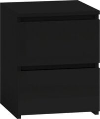 Ночной шкафчик Malwa M2 30, черный цена и информация | Прикроватные тумбочки | kaup24.ee