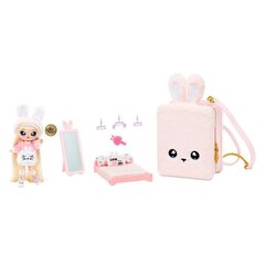 Seljakott - mängukomplekt Na! Na! Na! Surpise 3-in-1 nukuga Pink Bunny, roosa hind ja info | Tüdrukute mänguasjad | kaup24.ee