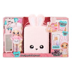 Рюкзак - игровой набор Ну! Ну! Ну! Surpise 3-в-1 с куклой Pink Bunny, розовый цена и информация | Игрушки для девочек | kaup24.ee