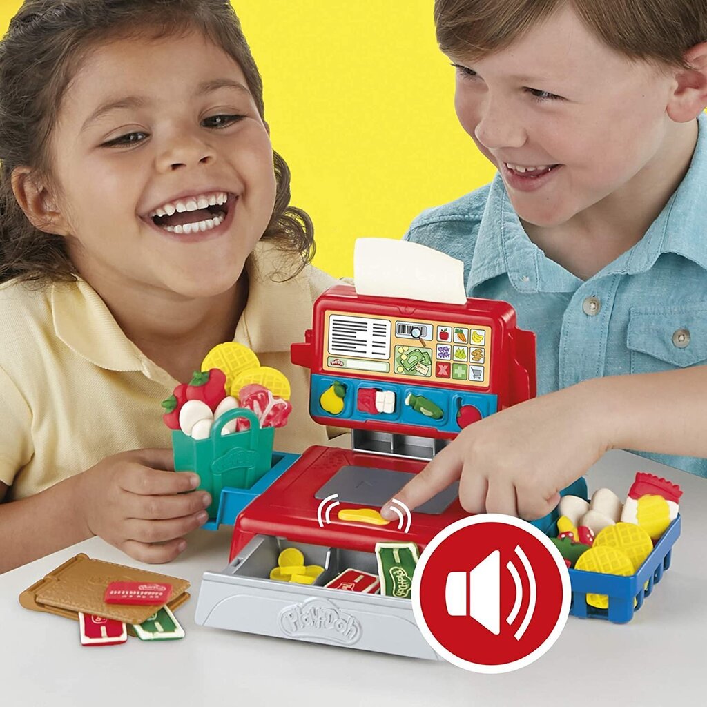 Kassaaparaat plastiliiniga Play-Doh, E6890 цена и информация | Tüdrukute mänguasjad | kaup24.ee