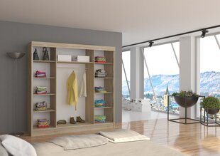 Шкаф ADRK Furniture Fermont, дубовый цвет цена и информация | Шкафы | kaup24.ee