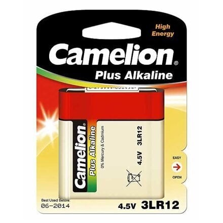 Camelion patarei Plus Alkaline, 4.5 V, 3LR12, 1 tk hind ja info | Patareid | kaup24.ee