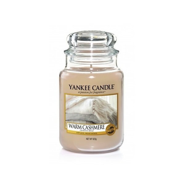 Lõhnaküünal Yankee Candle Large Jar Warm Casmere 623 g hind ja info | Küünlad, küünlajalad | kaup24.ee