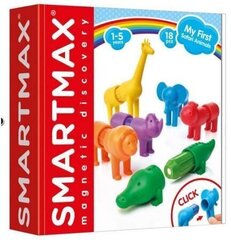 Магнитный конструктор SmartMax My First Safari Animals цена и информация | Конструкторы и кубики | kaup24.ee