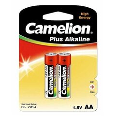 Camelion patareid Plus Alkaline, 1.5V, AA/LR06, 2 tk hind ja info | Patareid | kaup24.ee