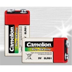 Camelion patarei Plus Alkaline 9V, 6LR61, 1 tk цена и информация | Батарейки | kaup24.ee