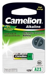 Camelion patarei Plus Alkaline 12V, A23, 1 tk цена и информация | Батарейки | kaup24.ee