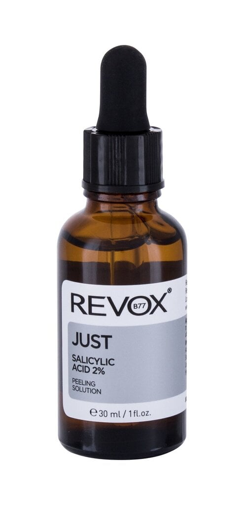 Puhastav näoseerum Revox Just Salicylic Acid, 30 ml hind ja info | Näoõlid, seerumid | kaup24.ee