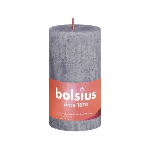 Silindrilised küünlad Bolsius, 13x6.8 cm hind ja info | Küünlad, küünlajalad | kaup24.ee