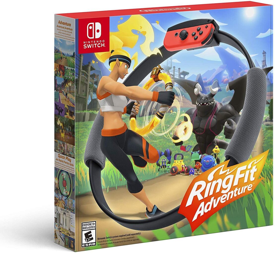 Nintendo Switch mäng Ring Fit Adventure incl. Leg Strap and Ring-Con цена и информация | Arvutimängud, konsoolimängud | kaup24.ee