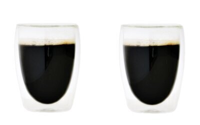 MPL topelt borosilikaatklaasist tassid-klaasid Coffee, 200 ml, 2 tk hind ja info | Klaasid, tassid ja kannud | kaup24.ee