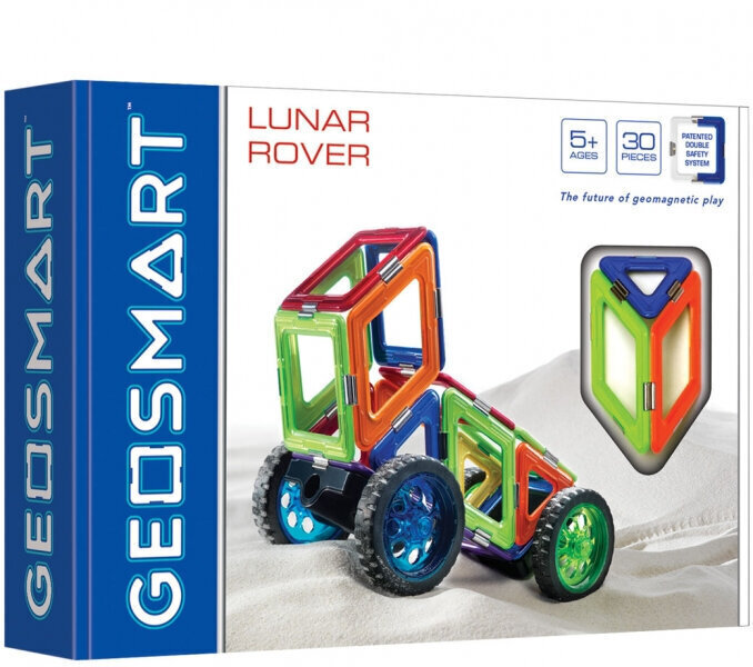 Magnetiline konstruktor GeoSmart Lunar Rover 30 tk цена и информация | Klotsid ja konstruktorid | kaup24.ee
