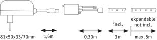 Светодиодная лента Paulmann RGB 3 м комплект 70322 цена и информация | Светодиодные ленты | kaup24.ee