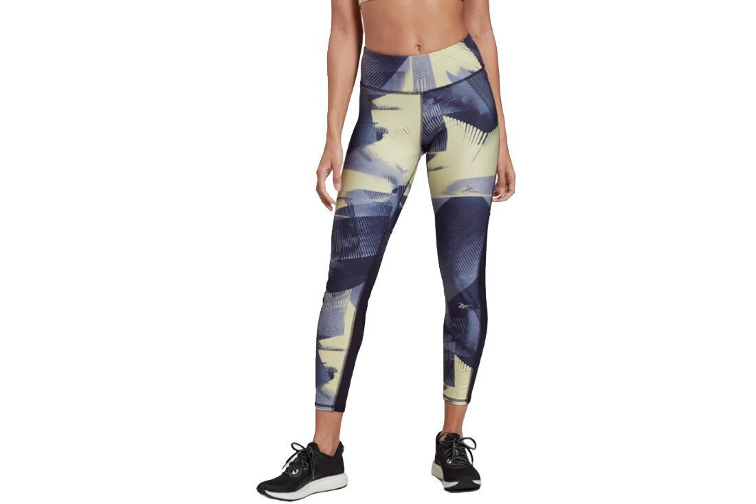 Spordipüksid naistele Reebok Running Essentials AOP Tight W FJ4000, 64526 цена и информация | Naiste spordiriided | kaup24.ee