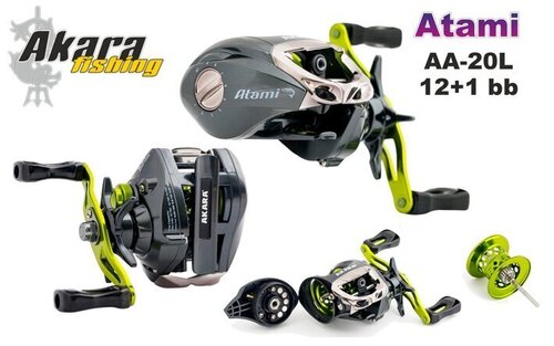 Spinningurull Akara Atami A A20L 12+1BB hind ja info | Spinningu rullid | kaup24.ee